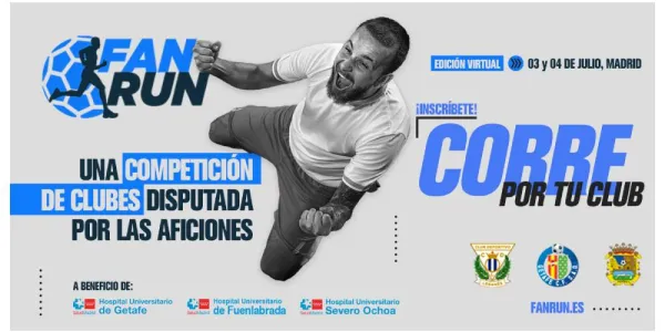 Cartel carrera Fun Run 