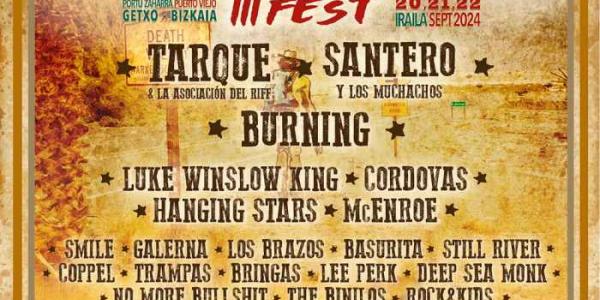 Cartel definitivo de la tercera edición del DalecandELA Fest 