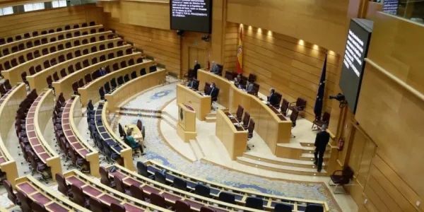 Hemiciclo de la Cámara Alta. 