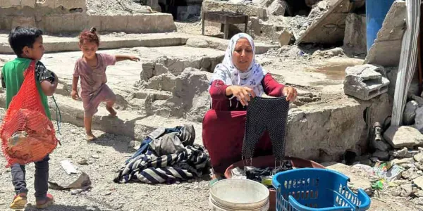 Brote de polio en Gaza