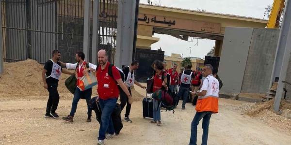 Cruz Roja España envía ayuda a Gaza y Palestina