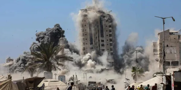 Gaza concentra a miles de desplazados