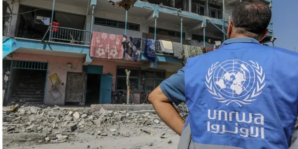 Civil en Gaza