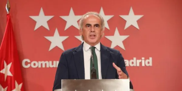consejero de Sanidad de la Comunidad de Madrid, Enrique Ruiz Escudero