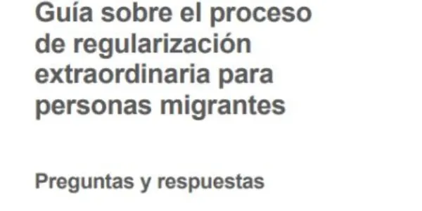Accesibilidad para los materiales de la regularización de migrantes