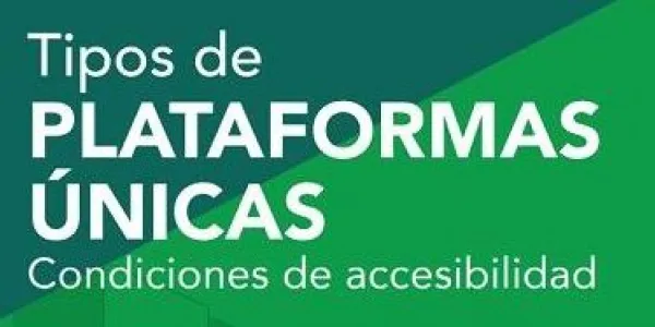 Detalle de la portada de la Guía Plataformas Únicas