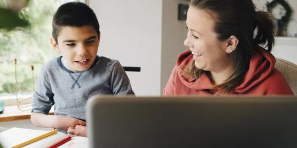 Una madre de un hijo con discapacidad.