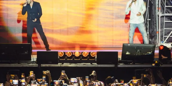 Romeo Santos y Prince Royce en el Icónica Santalucía Sevilla