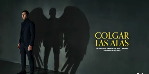 Iker Casillas en la presentación del documental 'Colgar las alas'