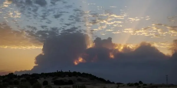 Incendio en Burgohondo