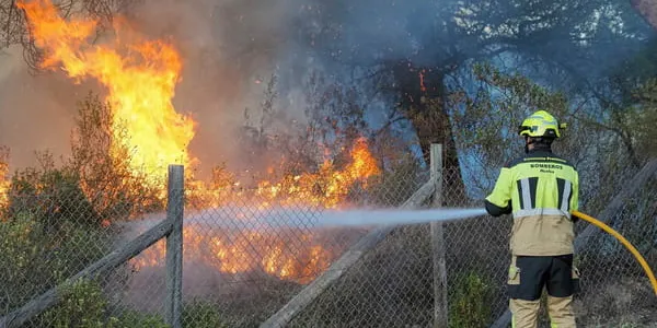 Riesgo de incendios en España 2026