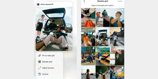 Función de Instagram permite rediseñar los perfiles y destacar contenido clave.