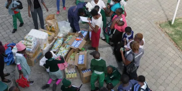 Ayuda humanitaria de Manos Unidas