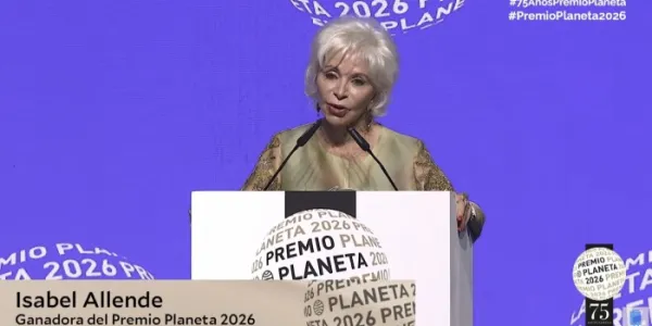 Isabel Allende tras recibir el Premio Planeta 
