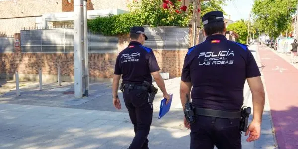 Policía en Las Rozas