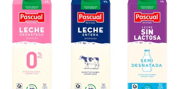 Diversidad de productos lácteos Pascual 