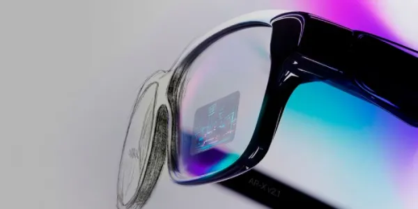  Cristales de unas gafas que utilizan tecnología de IOT