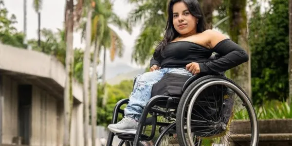 Lisbeth Trejo, bailarina en silla de ruedas.