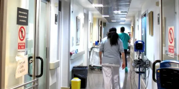 sanitaria en un hospital