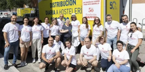 Un camión de alimentos para Pato Amarillo 