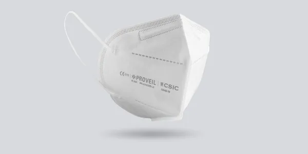 En aspecto es similar a una mascarilla FFP2 / BIOINICIA