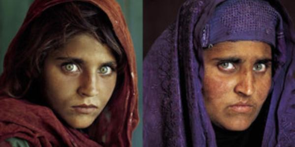 Niña afgana de Steve McCurry 