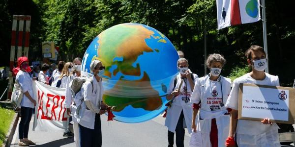 Los médicos exigen más compromisos contra el cambio climático