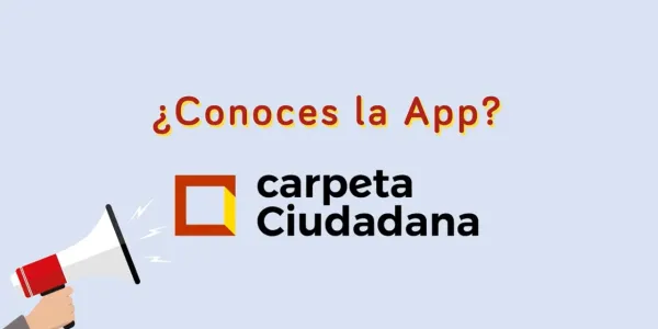 Infografía sobre Mi carpeta ciudadana