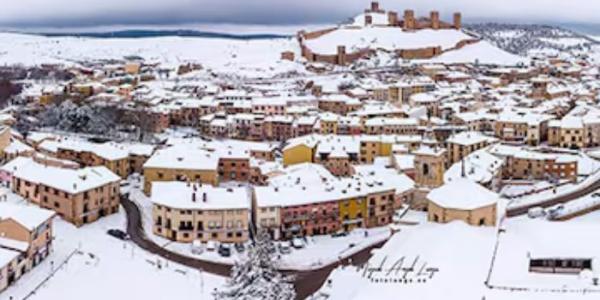 Molina de Aragón nevado