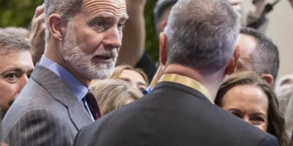 Felipe VI en la inauguración de FITUR 2025.