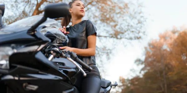 La presencia de las mujeres motoristas es baja