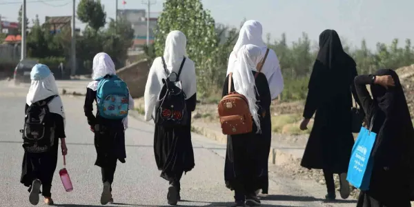 Las mujeres afganas no acceden a la educación
