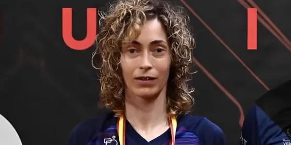Myriam Maroto, jugadora de tenis de mesa con autismo