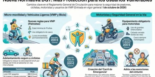 Nueva normativa para patinetes y motos