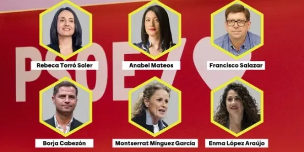 Así queda la nueva cúpula del PSOE