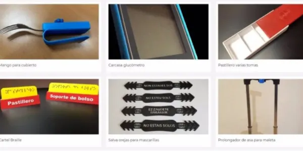 Fundación ONCE y el Real Patronato sobre Discapacidad presentan los nuevo diseños de objetos 3D para mejorar la calidad de vida de las personas con discapacidad