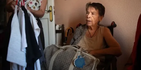 Maricarmen, la mujer de 87 años que fue desahuciada de su casa el pasado 23 de septiembre