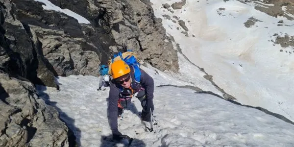 Antonio Hermoso, escalador ostomizado