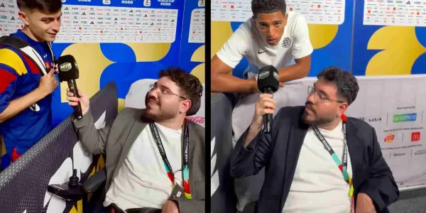 Manu Gutiérrez, periodista con parálisis cerebral