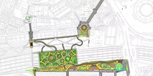 Mapa de toda la obra que se realizará para el nuevo Parque Ventas