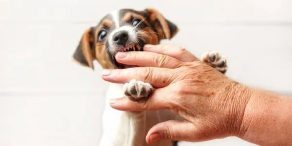 Por qué los perros muerden todo