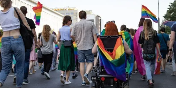 Manifestación por los derechos LGTBI