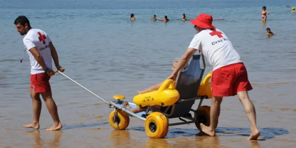 Playas accesibles en España