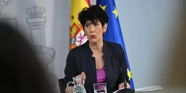 La ministra de Inclusión, Seguridad Social y Migraciones, Elma Saiz. 