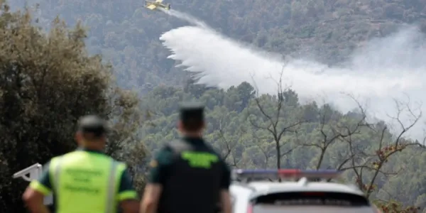 incendios forestales en la Sierra de Madrid