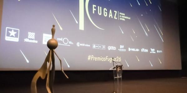 Escenario de los Premios Fugaz 2026
