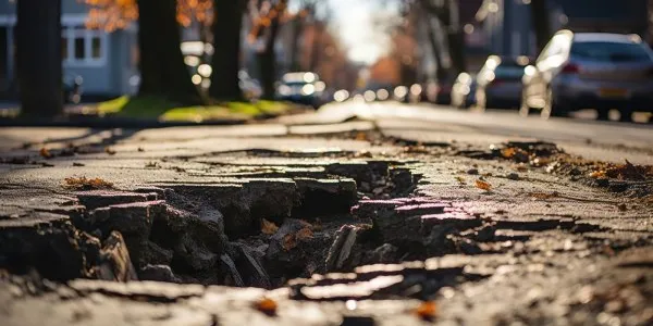 Puedes reclamar si te caes en la calle