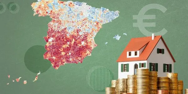 La renta media en las localidades españolas