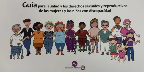 Portada de la Guía de salud reproductiva y derechos sexuales de la mujer con discapacidad