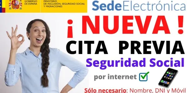 Cita previa Seguridad Social